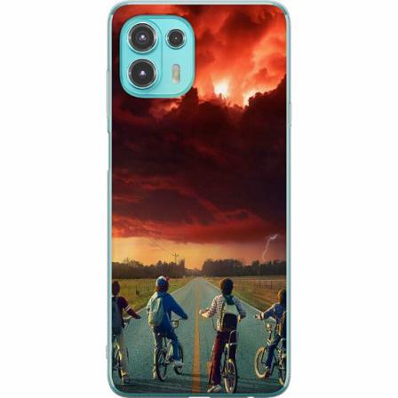 Motorola Edge 20 Lite Genomskinligt Skal Stranger Things