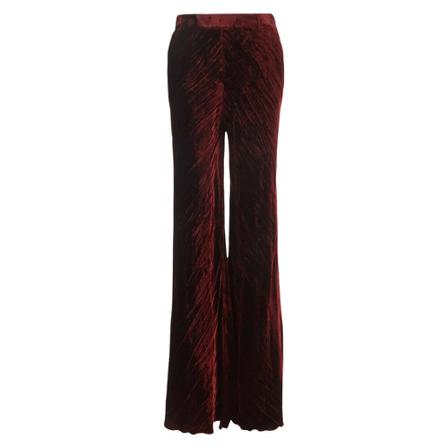 Etro, Wide Trousers Rood, Dames, Maat:XS