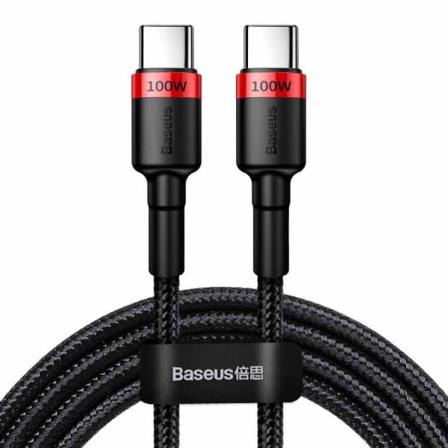 Baseus Cafule Pd2.0 100w Blixtladdning Usb För Type C Kabel (20v Black