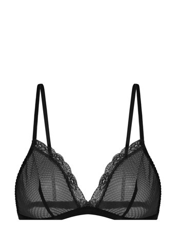 Misha-3Pp Bralette Grey Dorina