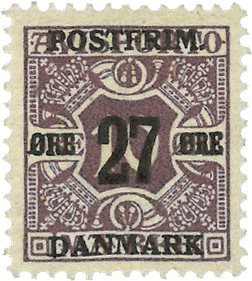 Danmark 1918 - AFA 89x - Ubrugt