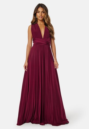 Goddiva-Multi Tie Maxi Dress-L (UK14)