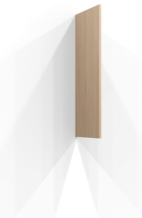 Svedbergs 712864 Täcksida till väggskåp Pur Ek, Badrum