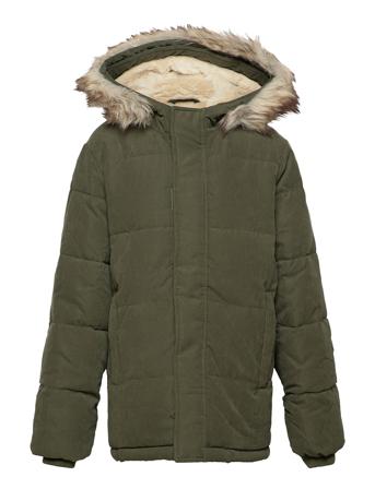 Kids Boys Outerwear Green Abercrombie & Fitch