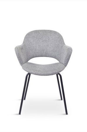 Håum - Stol med armlener April 2-pakning - Grå - Armstoler - Fra Homeroom