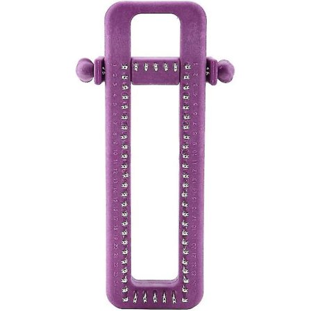 Sokkelom, Justerbar Sokkestrikkemaskinsett Med En Haken For Strikkelskende Å Lage