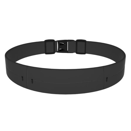 Løbebælte UltraLight Justerbar Telefonholder Penge Mørkegrå