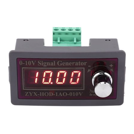 0‐10V justerbar signalgenerator PLC Frekvenskontrollmåler Signalspenningsgeneratormodul 15‐30VDC