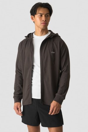 ICANIWILL - Activity Zip Hoodie Charcoal - Herr - Träningskläder från ICIW