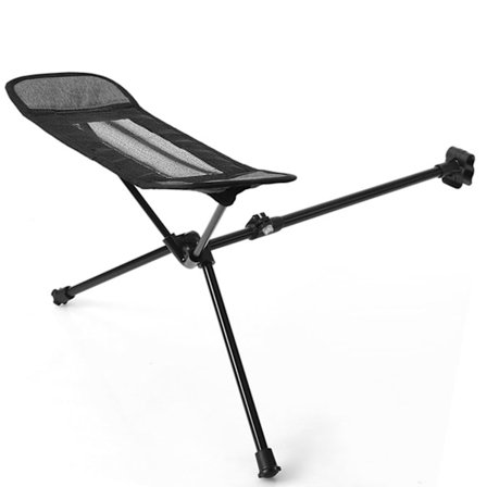 Universal Bærbar Sammenleggbar Fotstøtte i Aluminiumlegering med Uttrekk for Strandstoler