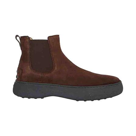 Tod's, Ankle Boots Brązowy, Mężczyzna, Rozmiar: 43 EU