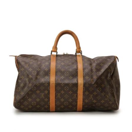 Louis Vuitton Vintage, Pre-owned Canvas travel-bags Bruin, unisex, Maat:ONE Size