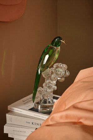 Staycation - Dekoration Bella i glas - Grøn - Pynteting - Fra Homeroom