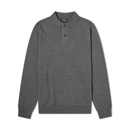 A.p.c. Polotröja grå, Herr, Herr, Storlek: M