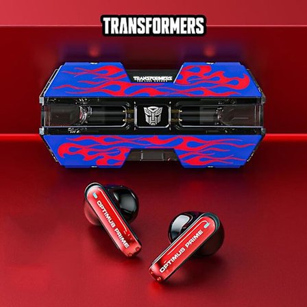 Transformers TFT01 Trådløse Bluetooth 5.3 Hodetelefoner Spillørepropper Lav Latenstid Gamer Headset TWS Støydempende Hodetelefoner Ny
