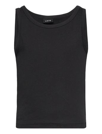 Nlfnove Sl Short Top Tops T-shirts Sleeveless Black LMTD