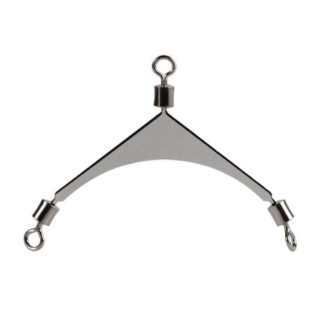 25 stk fiskeswivel 3-veis svivler 4 4