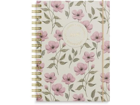 Burde Life Planner Essentials A6 2026 - Lyreco - Almanackor och kalendrar - Temakalendrar - Hälsa