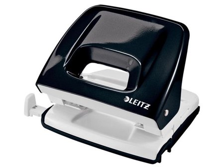 Leitz Hålslag WOW 5151 svart - Lyreco - Kontorsmaterial - Till skrivbordet - Hålslag