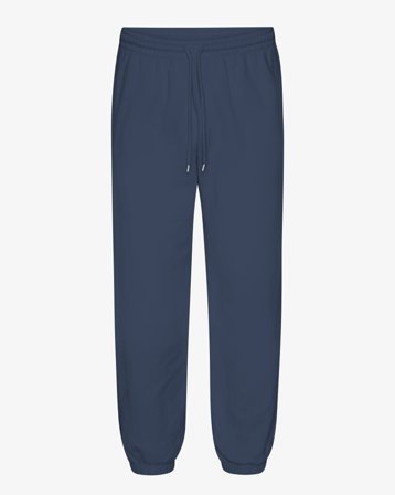 Organic Relaxed Sweatpants - Petrol Blue XL