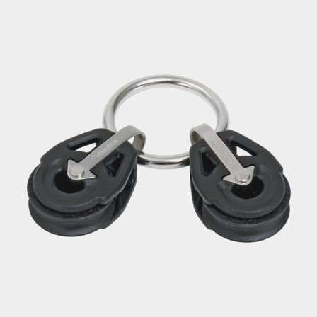 Polea simple en anillo Seldén BBB 30, fija, con rodamientos, para cabos Ø4 - 8 mm