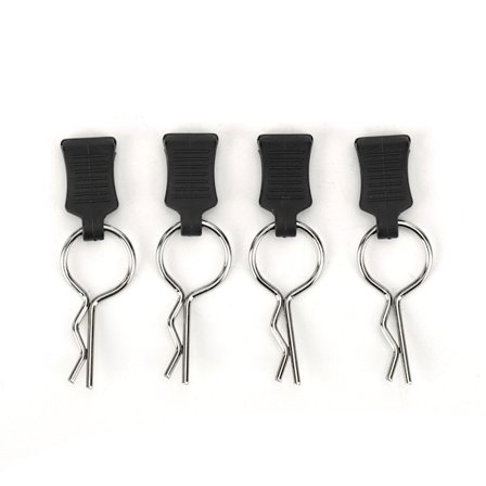 1/5 1/8 RC-auton kori-kiinnikepinnit ja kiinniketelineet, Traxxas-malleille (musta)