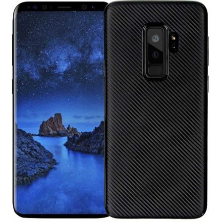 Samsung Galaxy S9 Plus Stöttåligt Skal FullCarbon V2