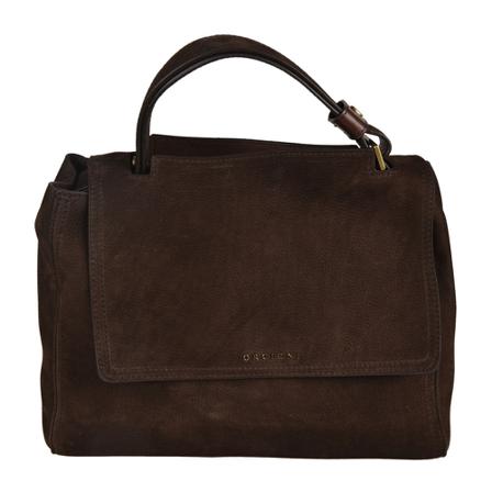 Orciani HandTas , Bruin , Dames , Maat: ONE Size Handtassen
