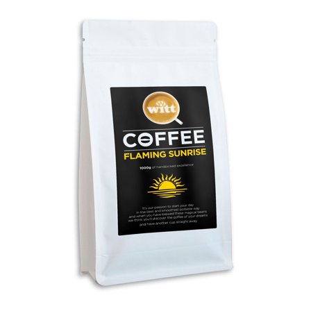 Witt Flaming Sunrise hele kaffebønner 1 kg