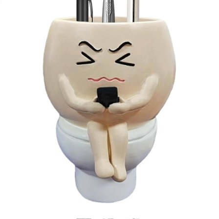 Sjov Resin Succulent Potte, Unik Blomsterholder, Dekorativt Interiør Accent, til Planteelskere[D]