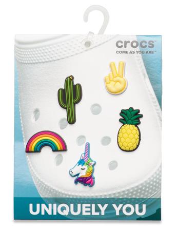 Fun Trend 5 Pack Sko Tilbehør Multi/mønstret Crocs
