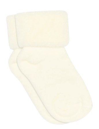mp Denmark Cotton Baby Sock - White - 17/18