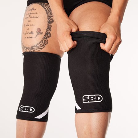 SBD Apparel SBD Momentum Knäskydd för styrkelyft 7mm