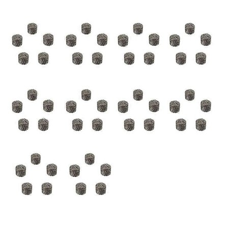 Snöbubbel Skummande Nät Skumgenerator Filter Nät Filter Piller Tablett Snöbubbel Filter Nät (50st) LGL