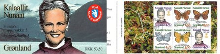 Grønland 1997 - AFA H-5 - Frimærkehæfte - stemplet