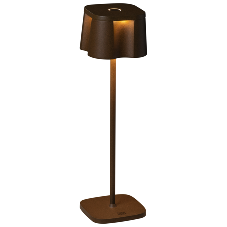 Konstsmide Nice Bordlampe rust, Belysning