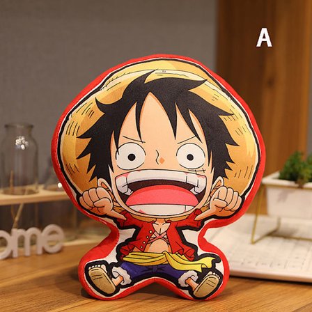 One Piece Kawaii Pillow Doll Luffy Zoro Sanji for Usopp Anime S