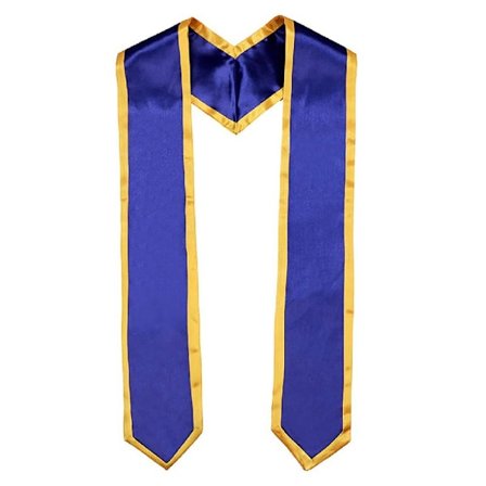 Graduation Stole Sash Graduation Robes BLÅ