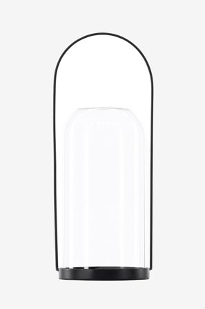 Venture Home - Lanterne Flora - Sort - Lysestager & lanterner - Fra Homeroom