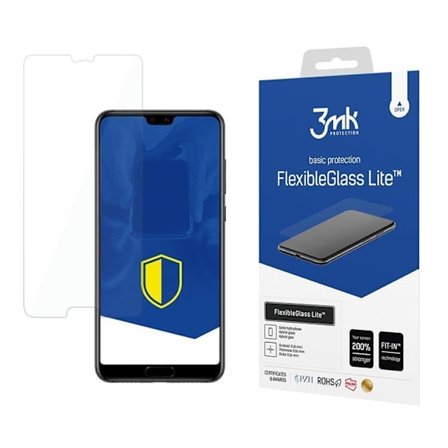 3MK Huawei P20 Pro Hybrid Okrossbart Glas FlexibleGlass Lite