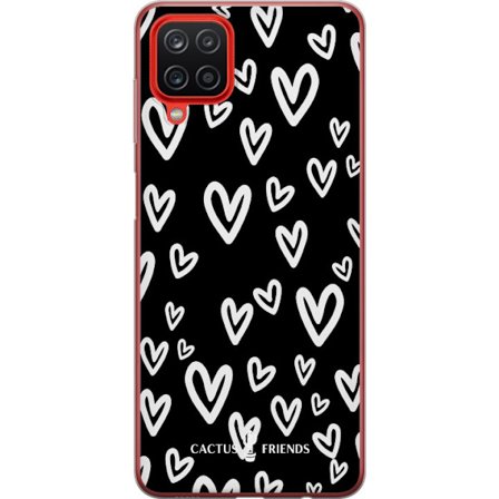 Yhteensopiva Puhelinkuori Samsung Samsung Galaxy A12 Cactus and Friends - Handdrawn Love Chaos