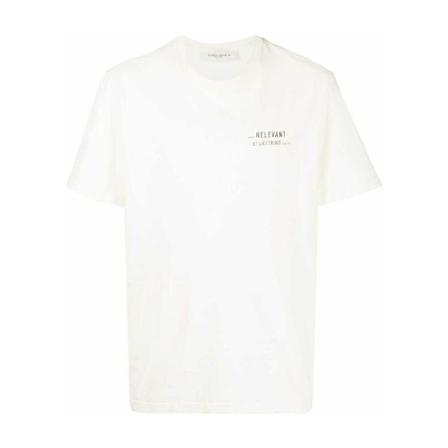 Golden Goose, T-Shirts Wit, Heren, Maat:L