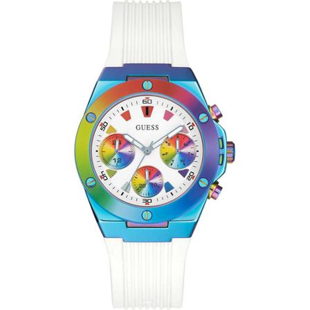 Guess Watch Hvid, unisex Ure, Størrelse: ONE Size