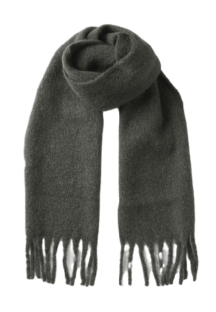 Wera Enfärgad ullhalsduk MOSS Halsdukar & scarves Grön ONESIZE