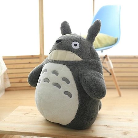 30-70cm Sød Anime Pige Børn Legetøj Totoro Dukke Stor Størrelse Blød Pude Totoro Plys Legetøj Dukke Børn Fødselsdag Gave Tegneserie Hjem
