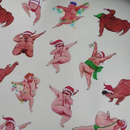 Pole Dancer Indpakningspapir Gavepapir 4 4