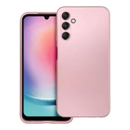 Galaxy A25 5G -puhelimen kuori Metallic - Pinkki