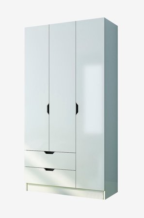 Hanah Home - Garderobe Suna - Hvid - Garderobeskab - Fra Homeroom