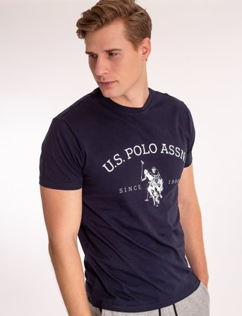 U.S. Polo Assn. Uspa T-Shirt Archibald Men - Navy - L