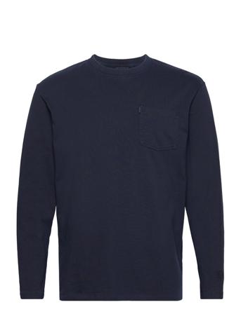 Vintage Workwear L/S Top Navy Superdry